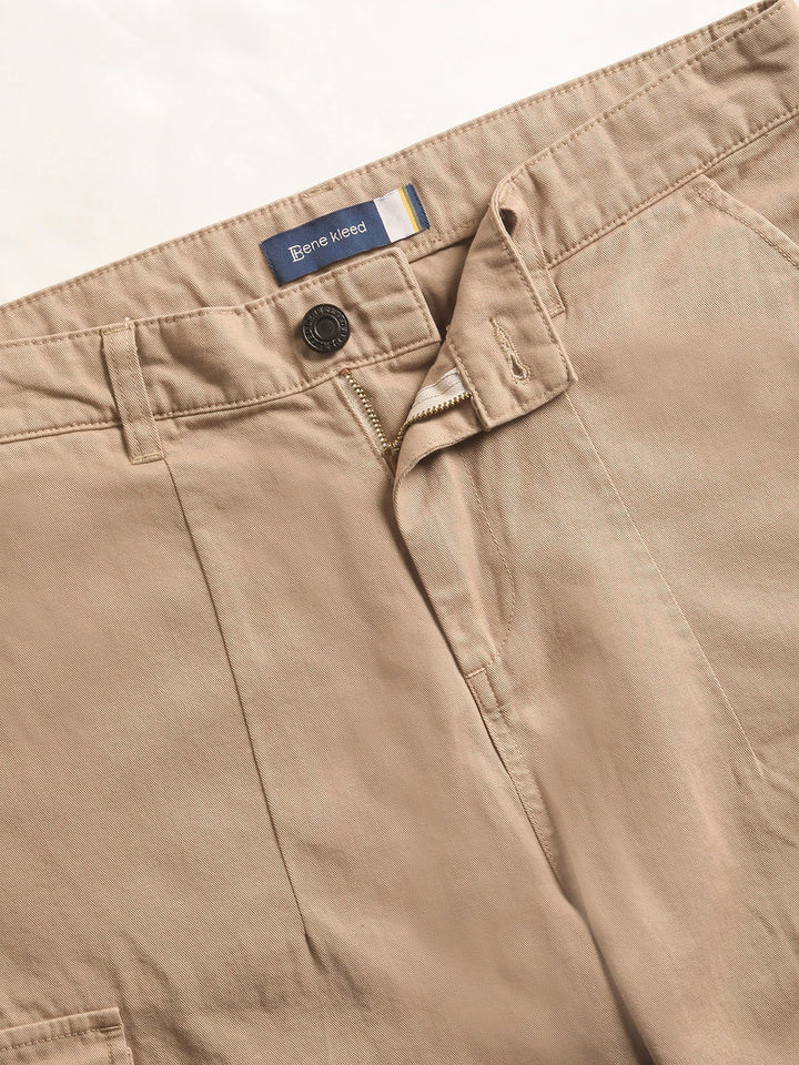 Bene Kleed Men Cotton Loose Balloon Fit Cargos Trousers