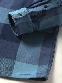 THE BEAR HOUSE Slim Fit Buffalo Checked Pure Cotton Casual Shirt
