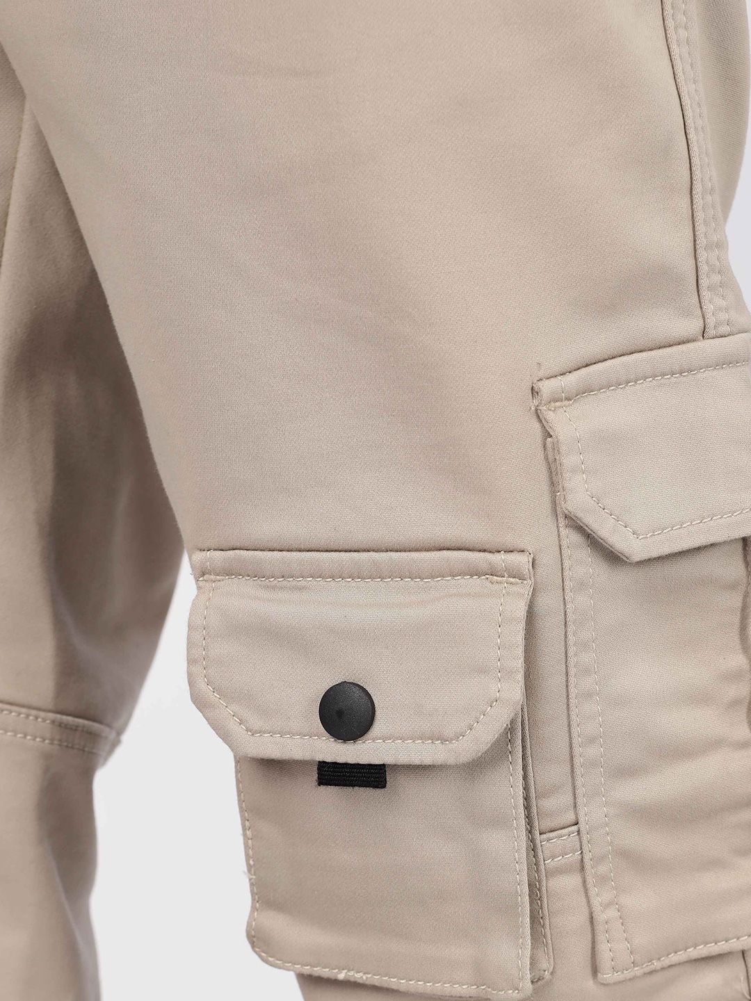 Eszett Lelaki Lelaki Regular Fit Cotton Cargo Joggers