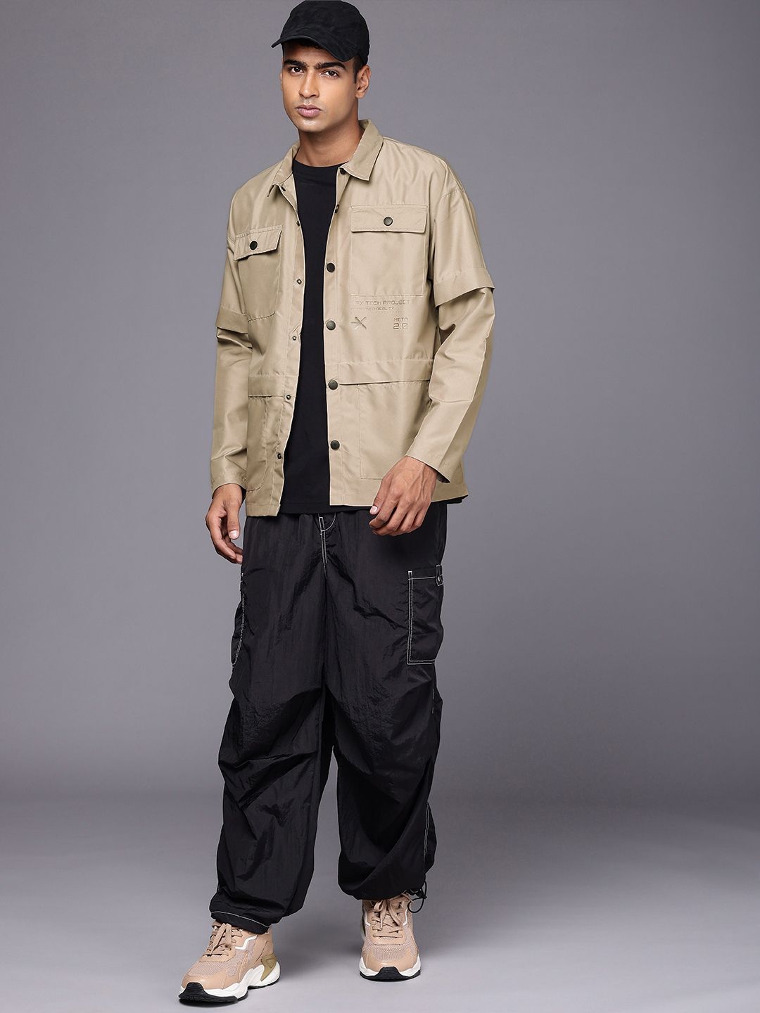 HRX by Hrithik Roshan Rapid-Dry NATURETHERAPY Outdoor Sporty Jacket