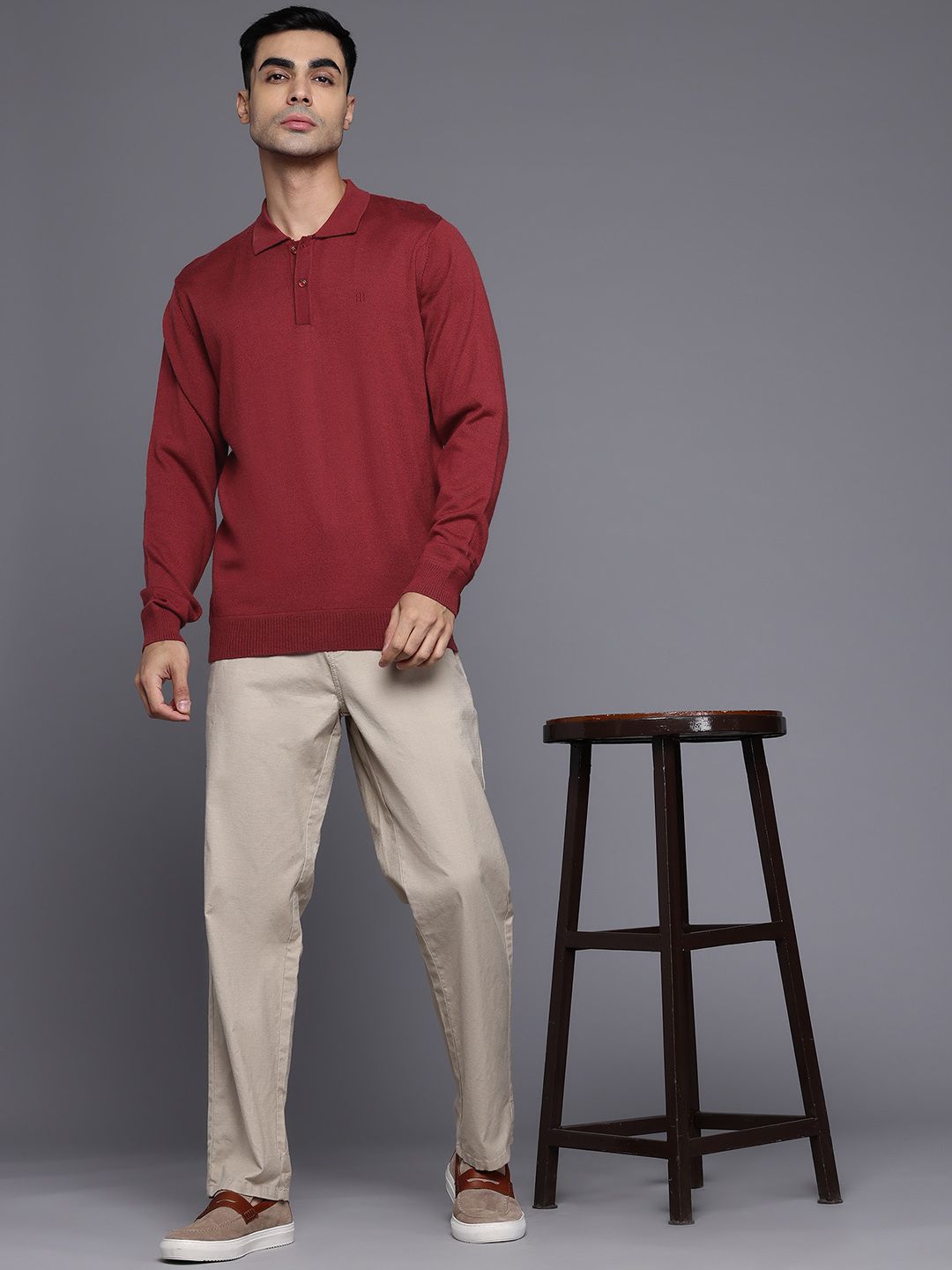 Raymond Men Woollen Pullover