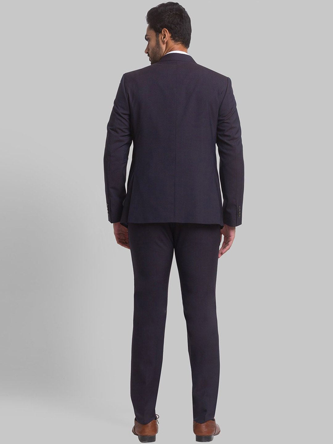 Park Avenue Single-Breasted Super Slim-Fit 3-Piece Formal Suit