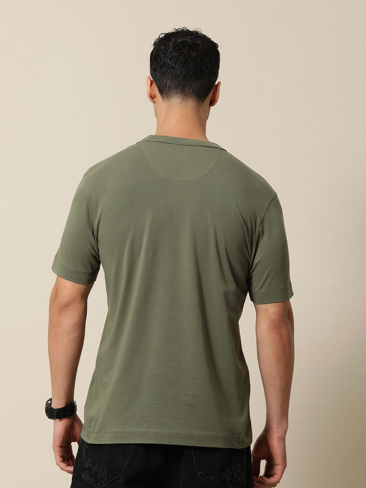 Mr Bowerbird Tailored Fit Applique Philsosophy Muscle T-shirt