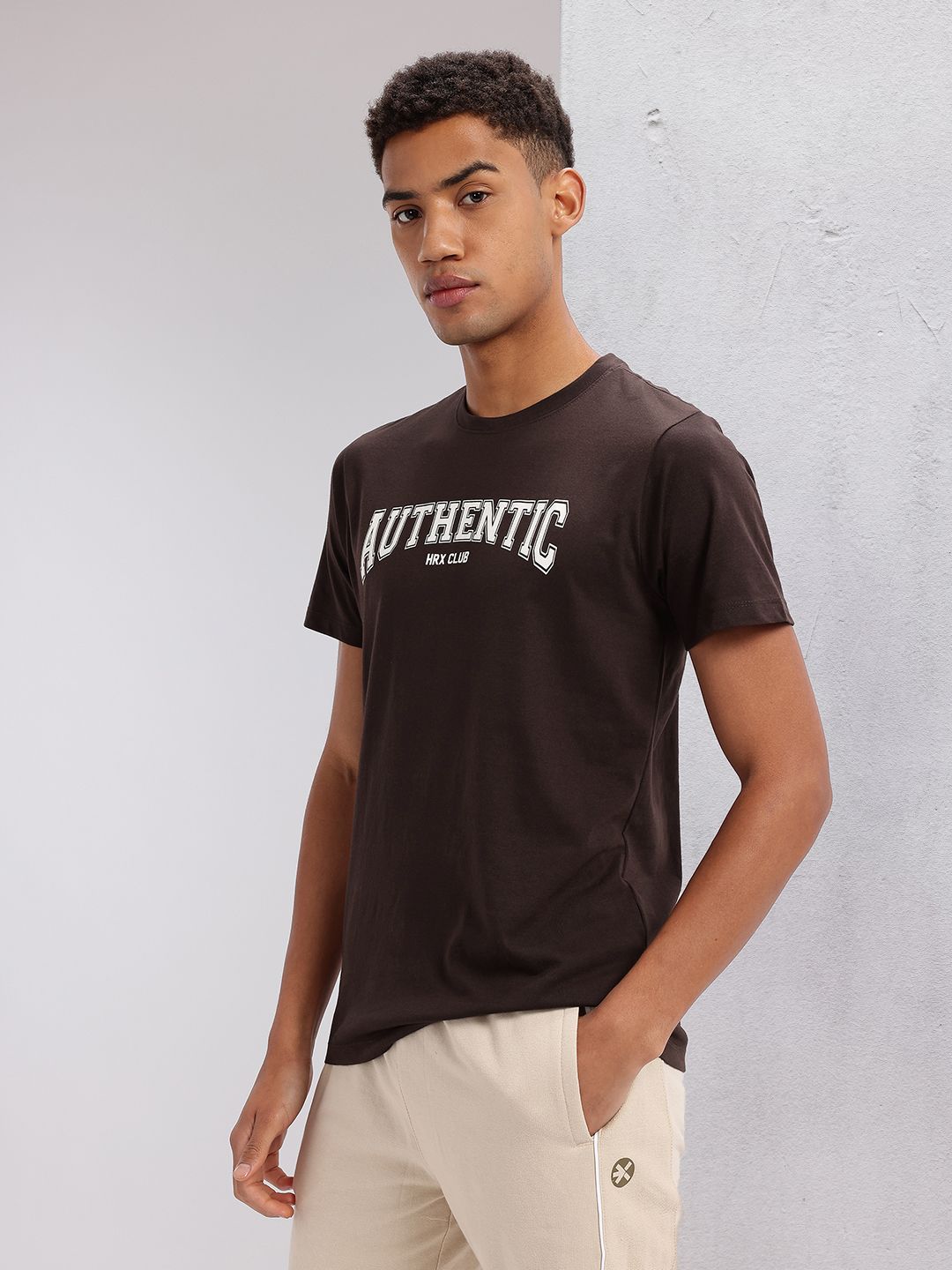 HRX by Hrithik Roshan Typography Printed Lifestyle T-shirt