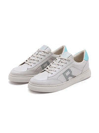RARE RABBIT Men Colourblocked Leather Sneakers