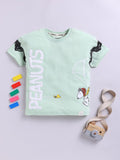 Happy Faces Boys Peanuts Printed Pure Cotton T-shirt