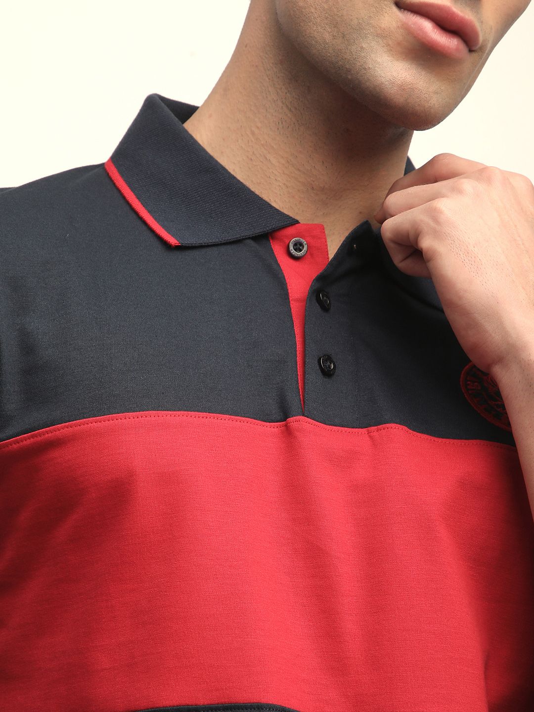 DILLINGER Men Long Sleeve Regular Fit Polo Tshirt