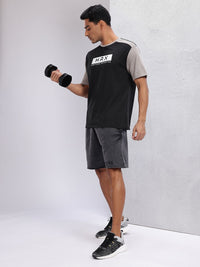 HRX by Hrithik Roshan Printed Rapid-Dry Training T-shirt