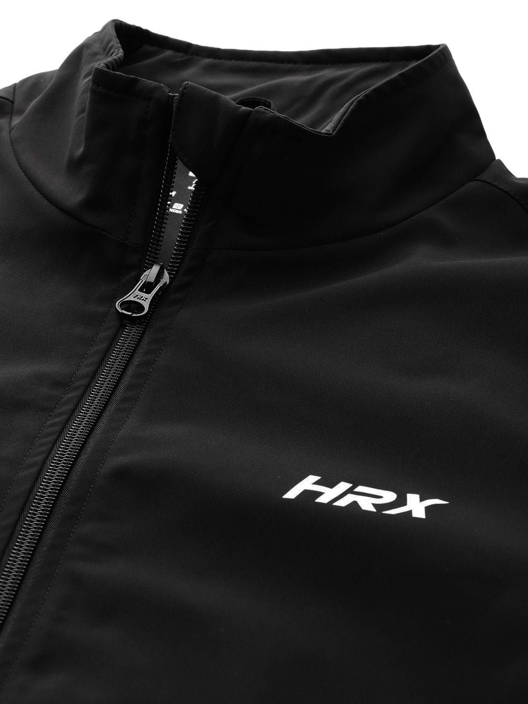 HRX by Hrithik Roshan Brand Logo Print Running Jacket