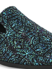 House of Pataudi Men Embroidered Casual Mojaris