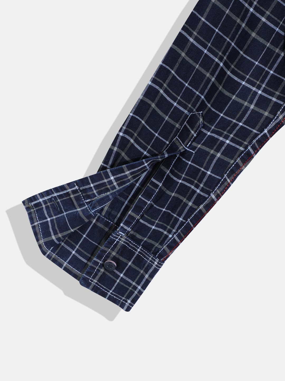 Monte Carlo Boys Tartan Checked Casual Smart Fit Shirt