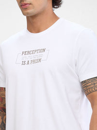 SPYKAR Men Typography Printed Slim Fit T-shirt