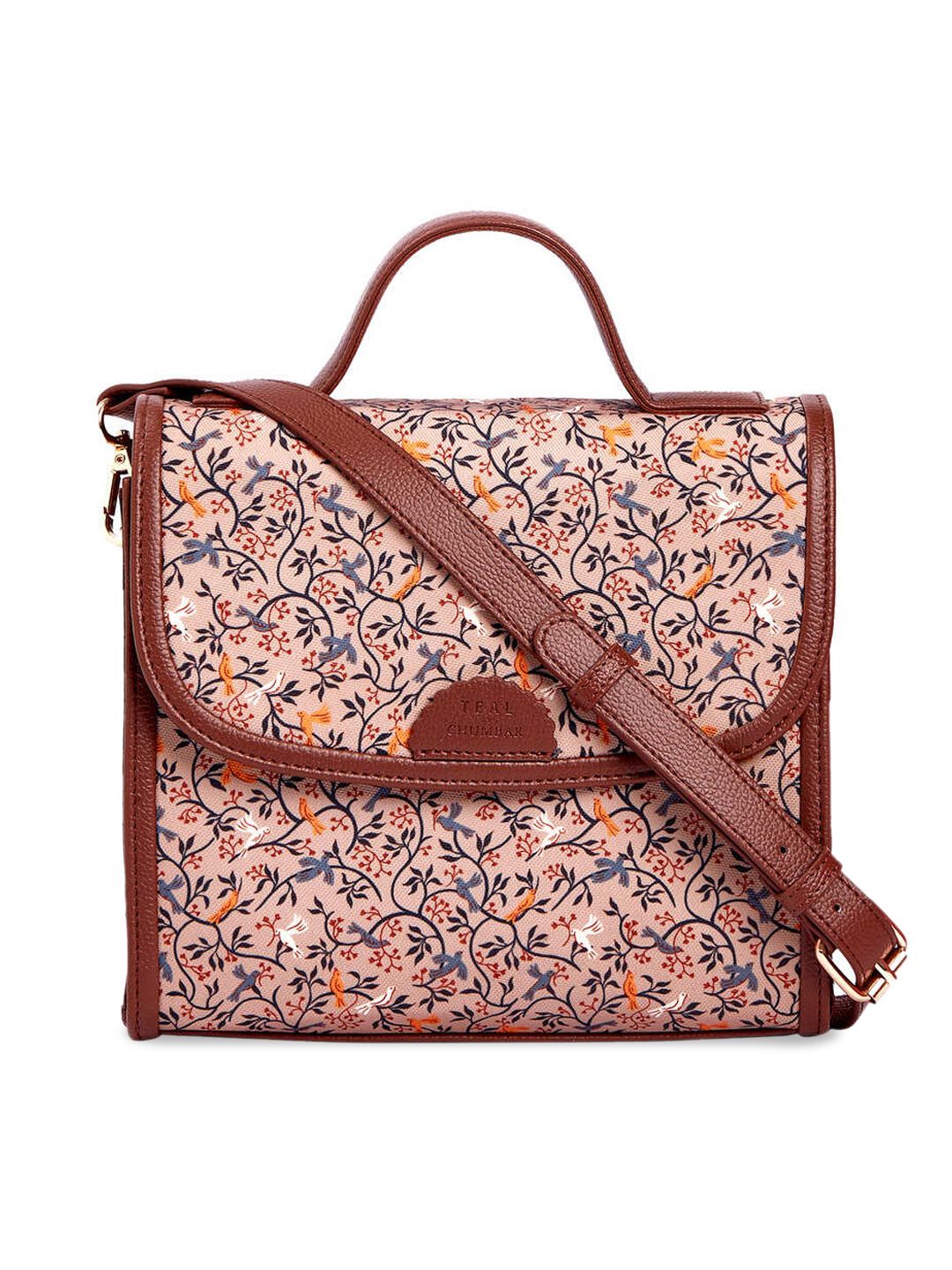 TEAL BY CHUMBAK  Printed Sling Bag