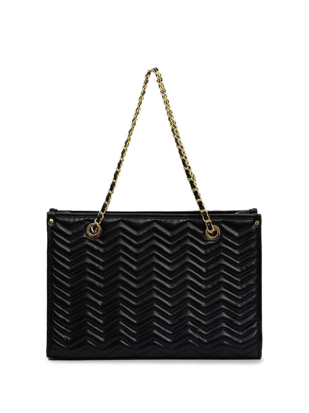 Berrylush Structured Sling Bag with Quilted
