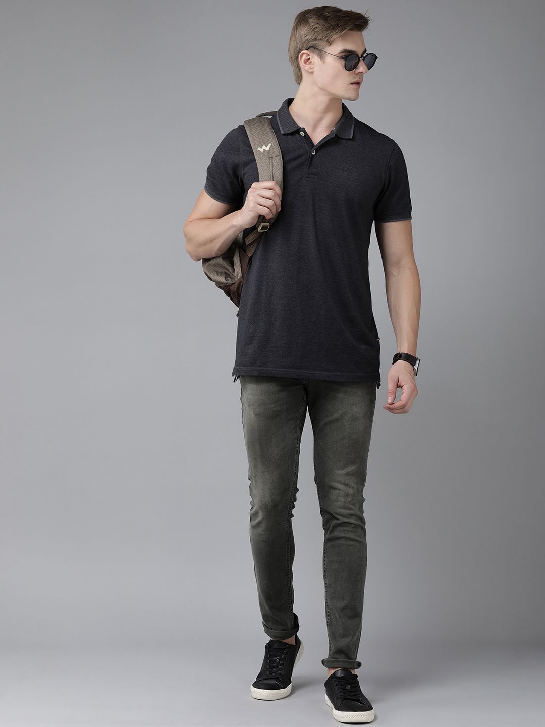 SPYKAR Men Slim Fit Low-Rise Heavy Fade Stretchable Jeans