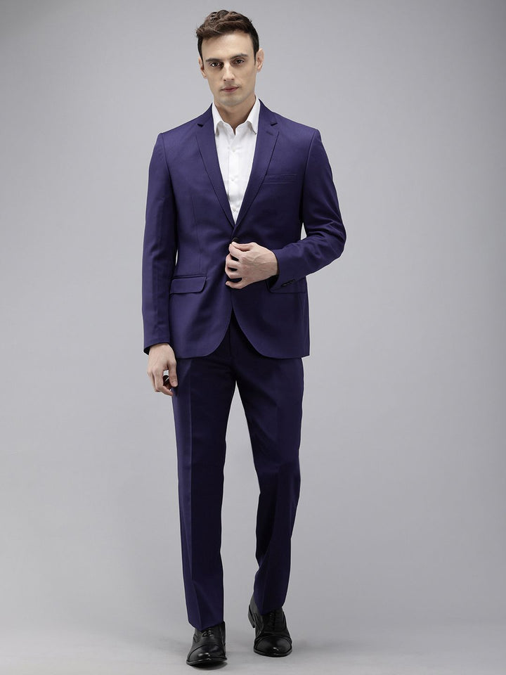 Park Avenue Notched Lapel Single-Breasted Formal 2 Piece Suits