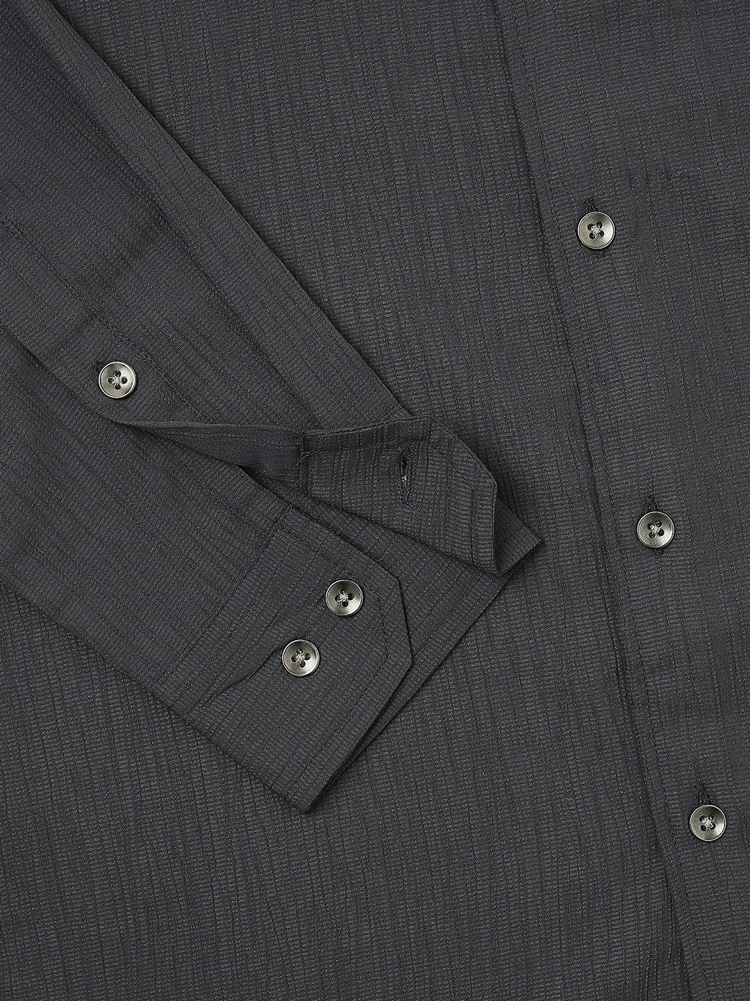 VASTRADO Men Classic Slim Fit Opaque Striped Casual Shirt