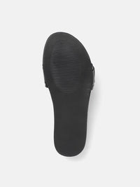 Lino Perros Women Open Toe Flats with Buckles
