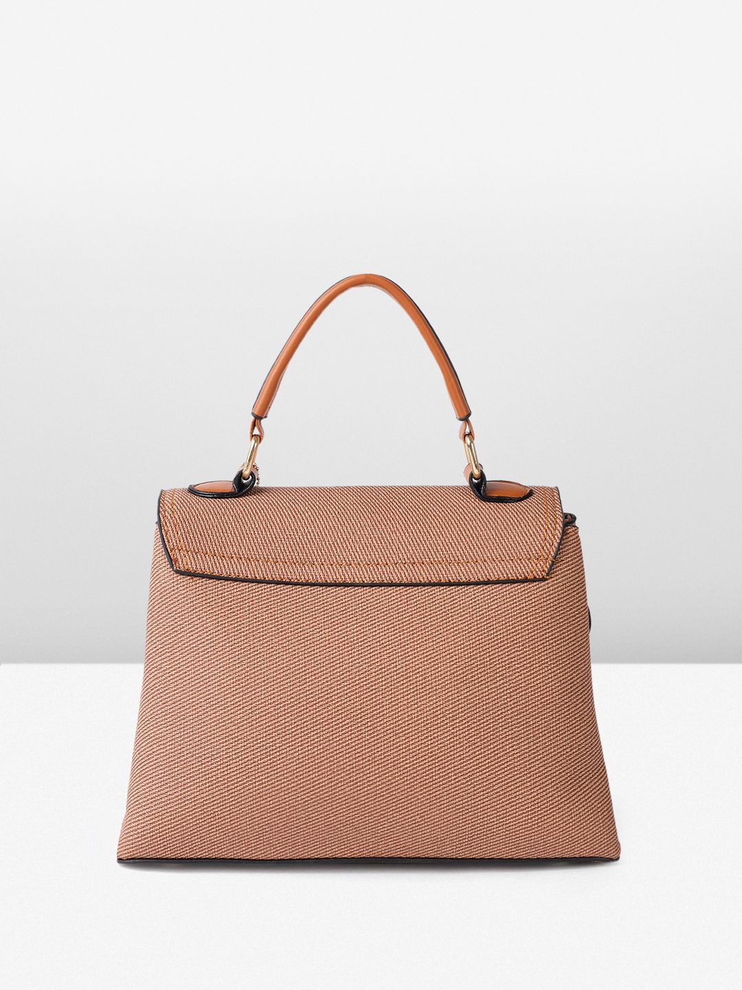 all about you Geometric Structured Satchel