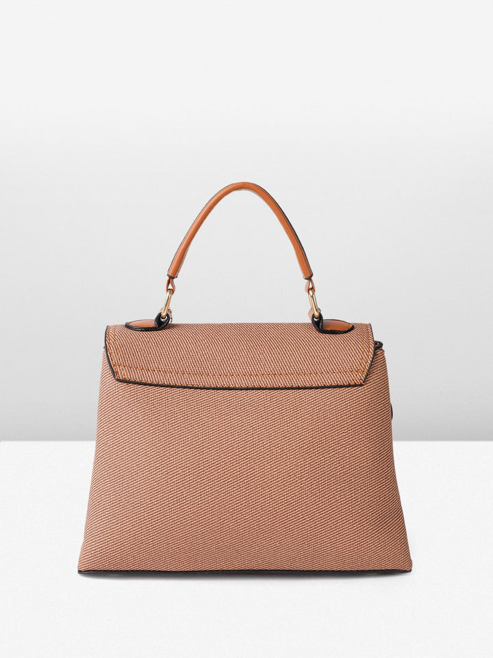 all about you Geometric Structured Satchel
