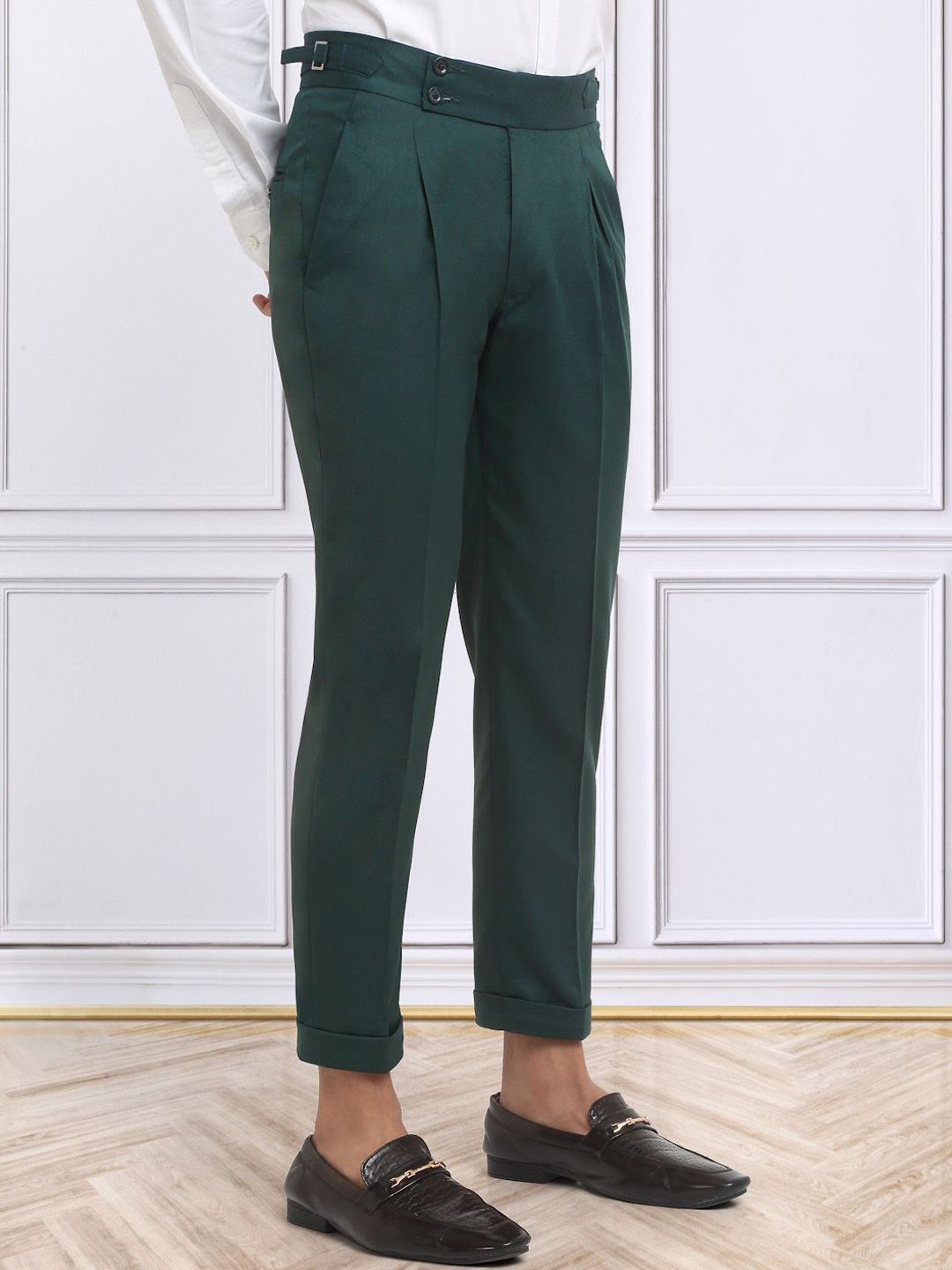 KLOTTHE Men Italian Gurkha Pants