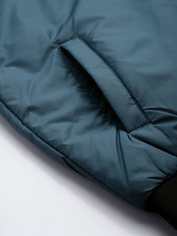 Being Human Striped Hooded Padded Jacket