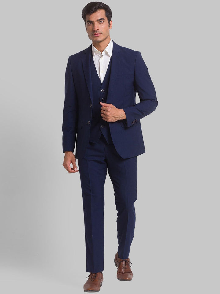 Park Avenue Single-Breasted Super Slim-Fit 3-Piece Formal Suit