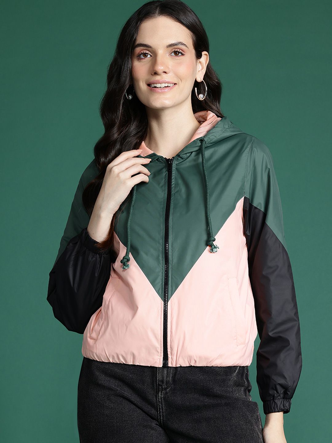 DressBerry Colourblocked Tailored Jacket