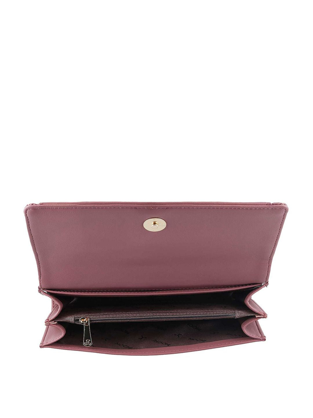 Mochi Pink Textured Envelope Wallet