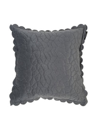 HOSTA HOMES Grey Set of 5 Velvet Square Cushion Covers