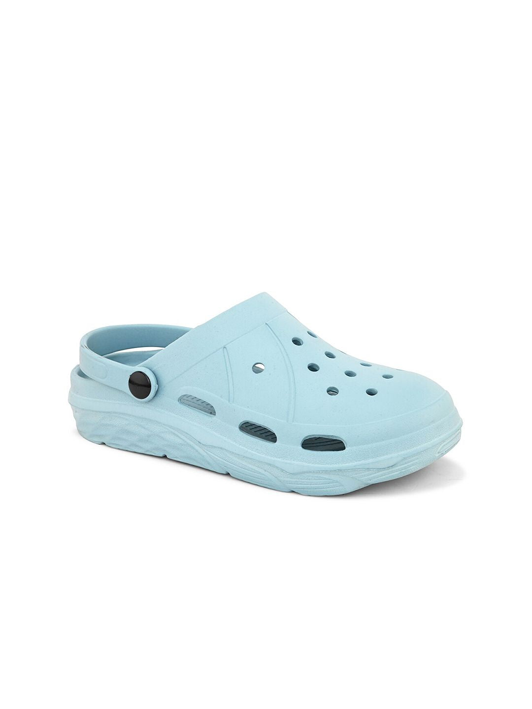 HRX by Hrithik Roshan Women Blue Self Design Clogs