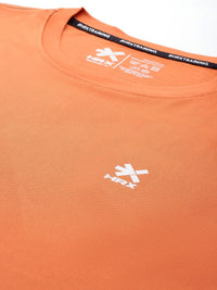HRX by Hrithik Roshan Striped Rapid-Dry Training T-shirt