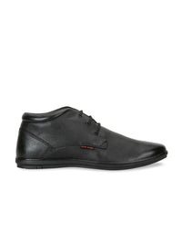 Red Chief Men Black Leather Formal Derby