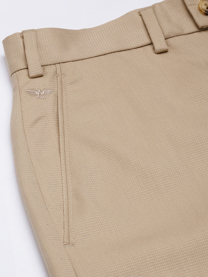 Park Avenue Men Smart Slim Fit Formal Trousers