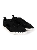 MONKSTORY Lelaki Bertali Sneakers PU Potongan