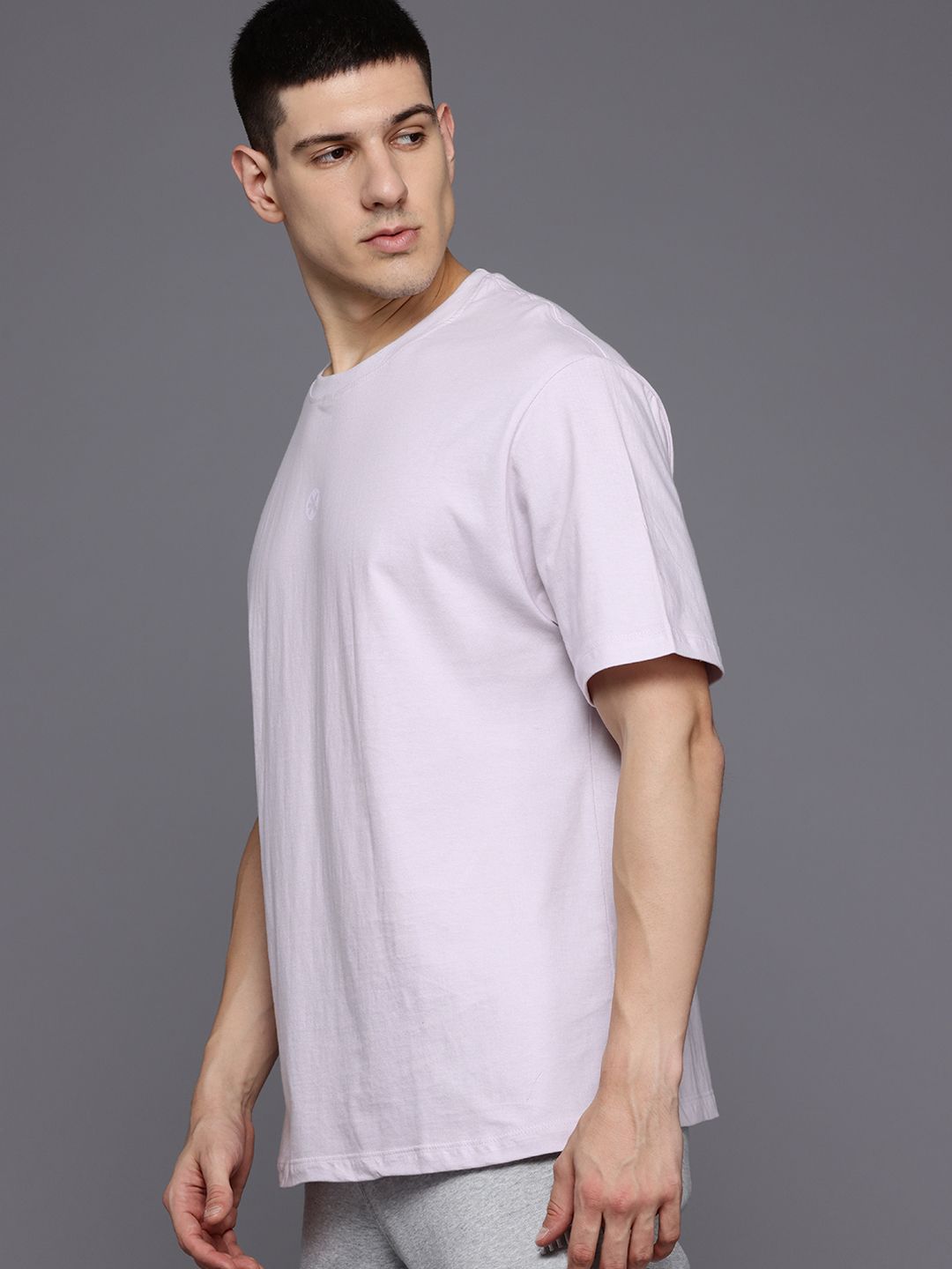 HRX by Hrithik Roshan Abstract Printed Yoga T-shirt