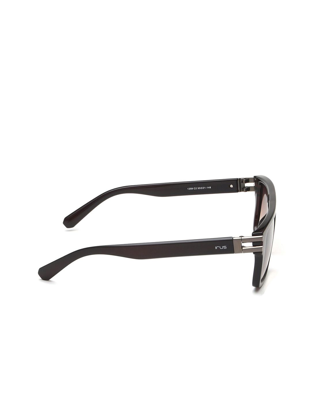 IRUS by IDEE Men Square Sunglasses with UV Protected Lens IRS1259C2SG