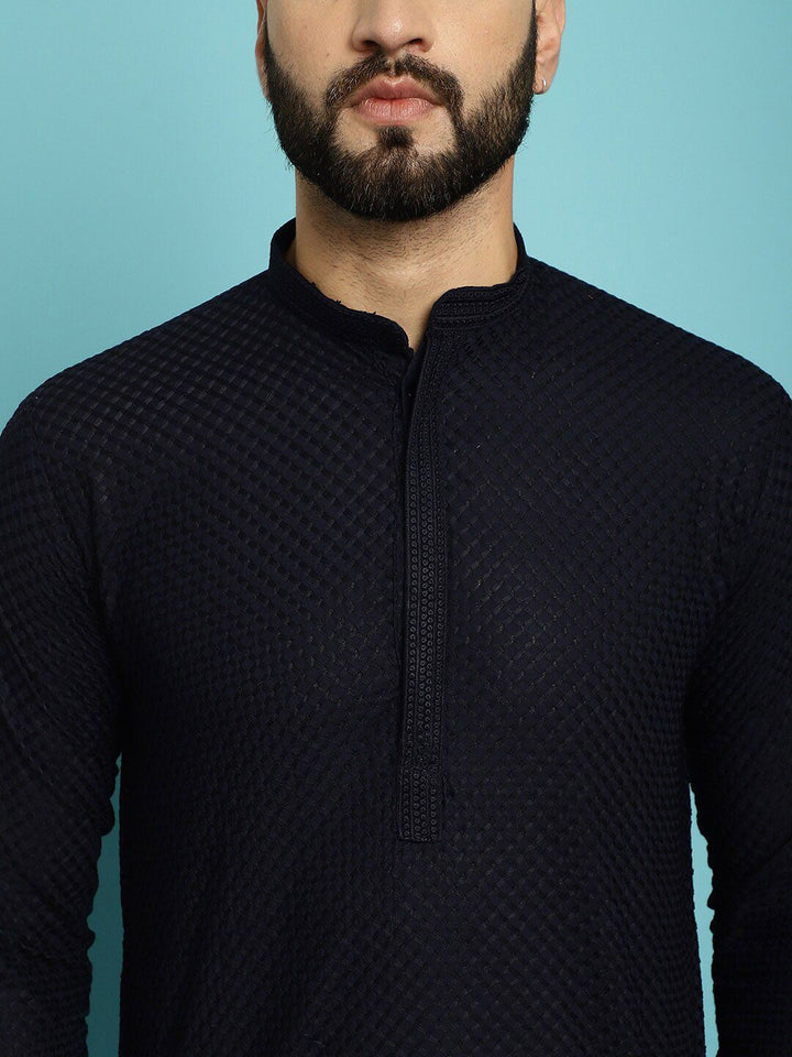 SOJANYA Embroidered Pure Cotton Kurta with Pyjama Set