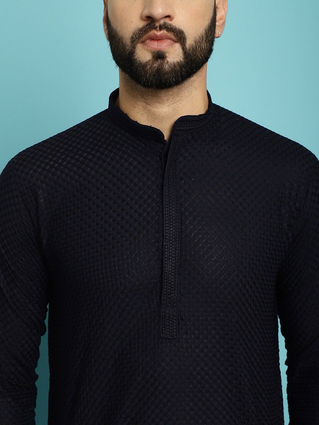 SOJANYA Embroidered Pure Cotton Kurta with Pyjama Set