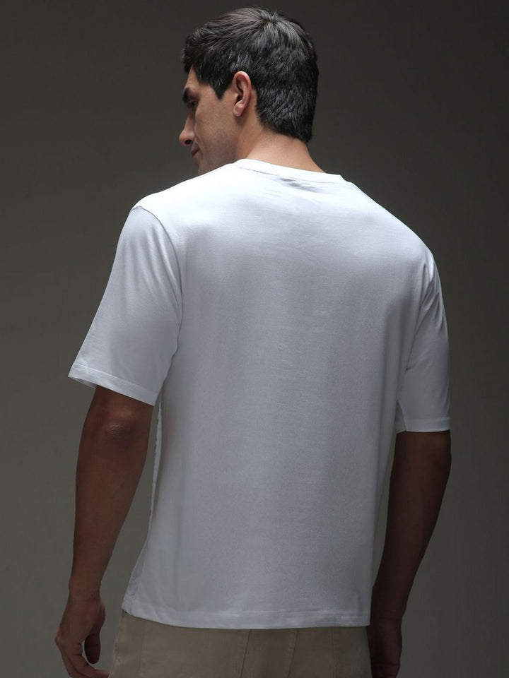 Difference of Opinion Men Graphic Printed Round Neck Cotton T-shirt