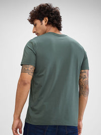 SPYKAR Men Graphic Round Neck Slim Fit T-shirt