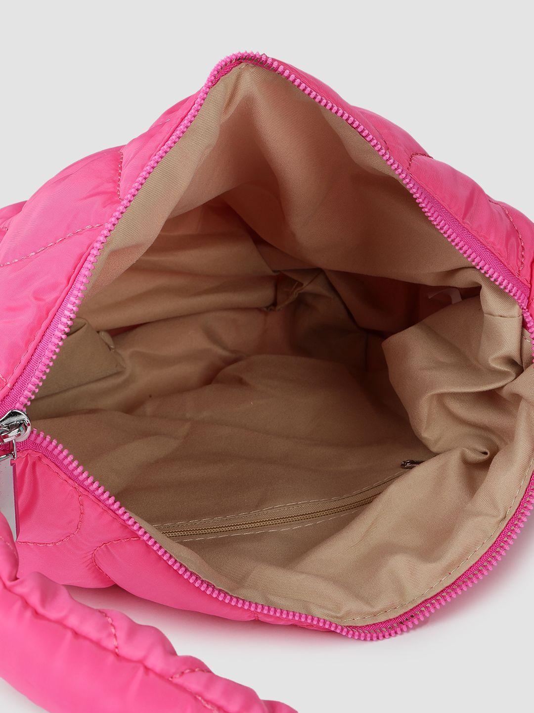 DressBerry Structured Quilted Shoulder Bag