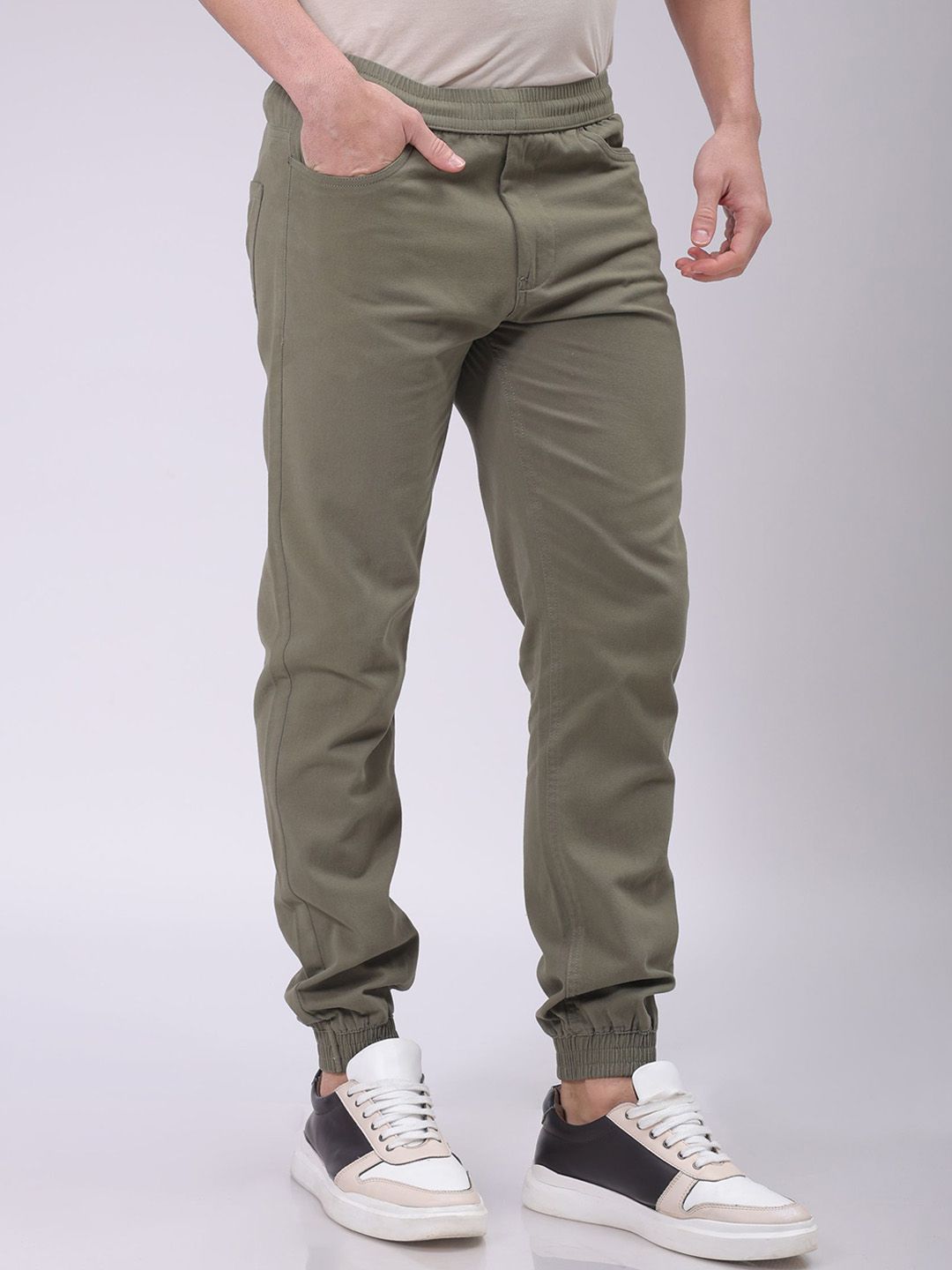 The Indian Garage Co Men Slim Fit Low Distress Jeans