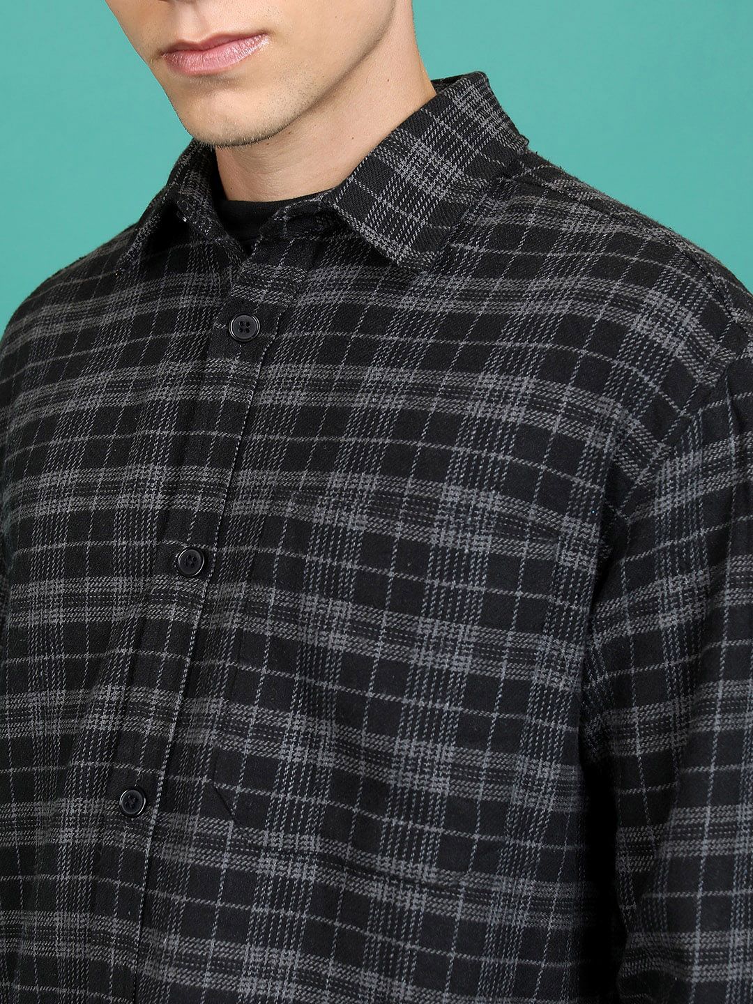 HIGHLANDER Tartan Checked Flannel Shirt