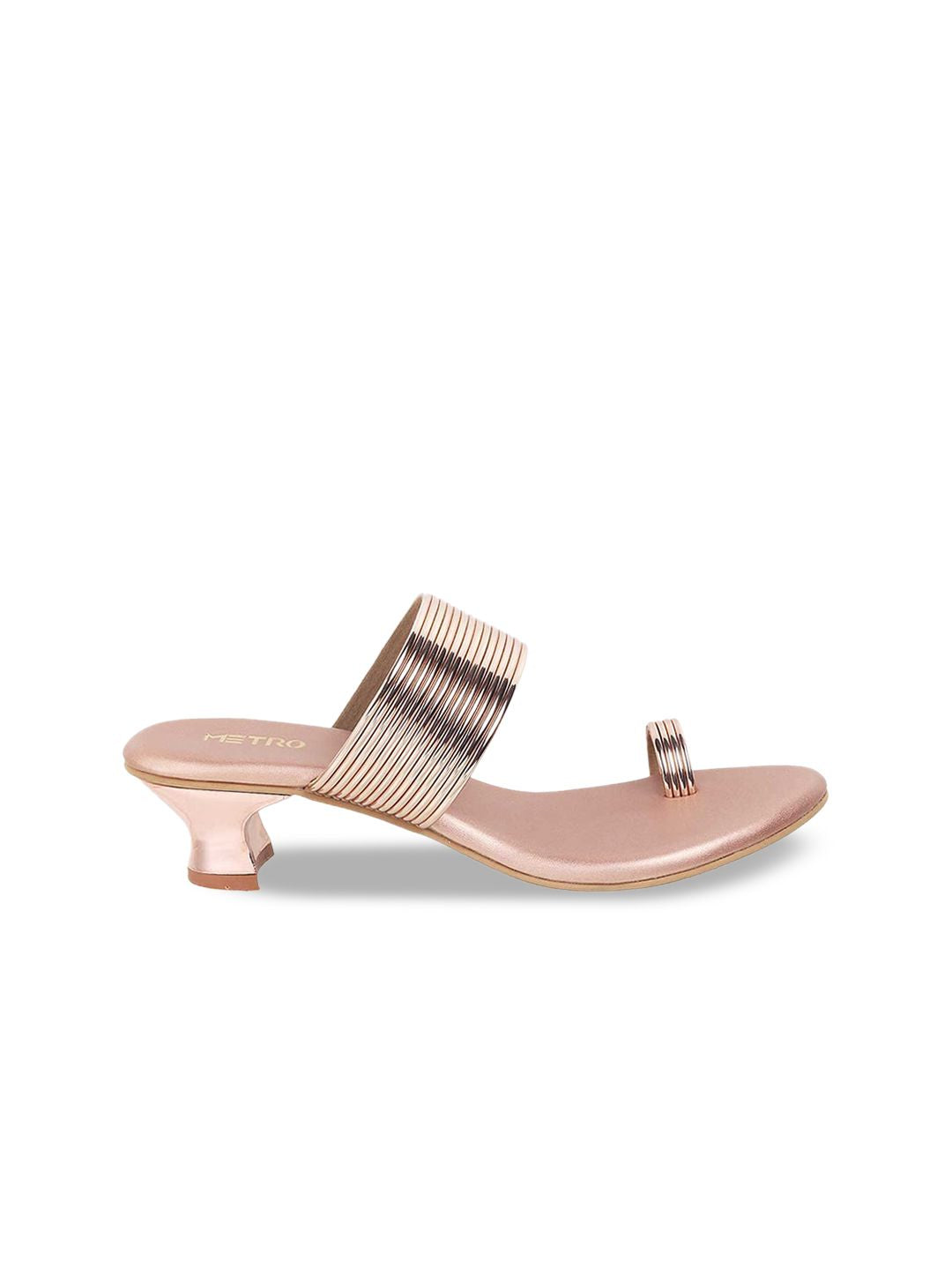 Metro Pink Kitten Sandals