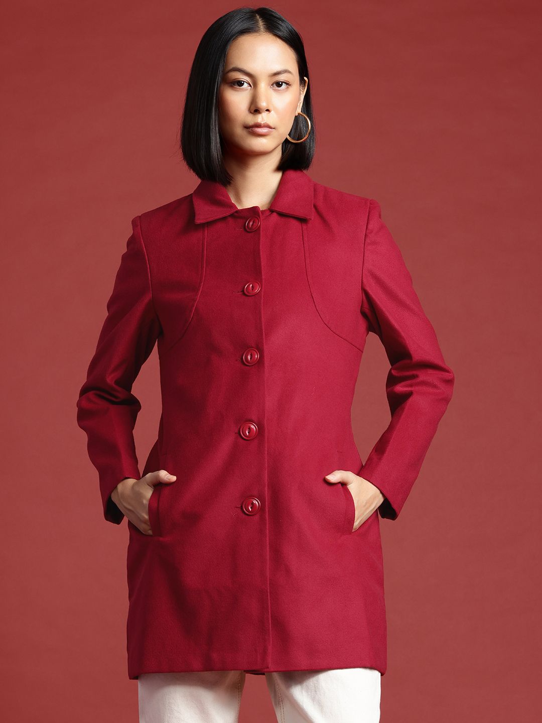 all about you Hip-Length Overcoat