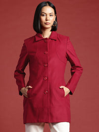 all about you Hip-Length Overcoat