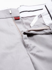 DENNISON Men Smart Tapered Fit Formal Trousers
