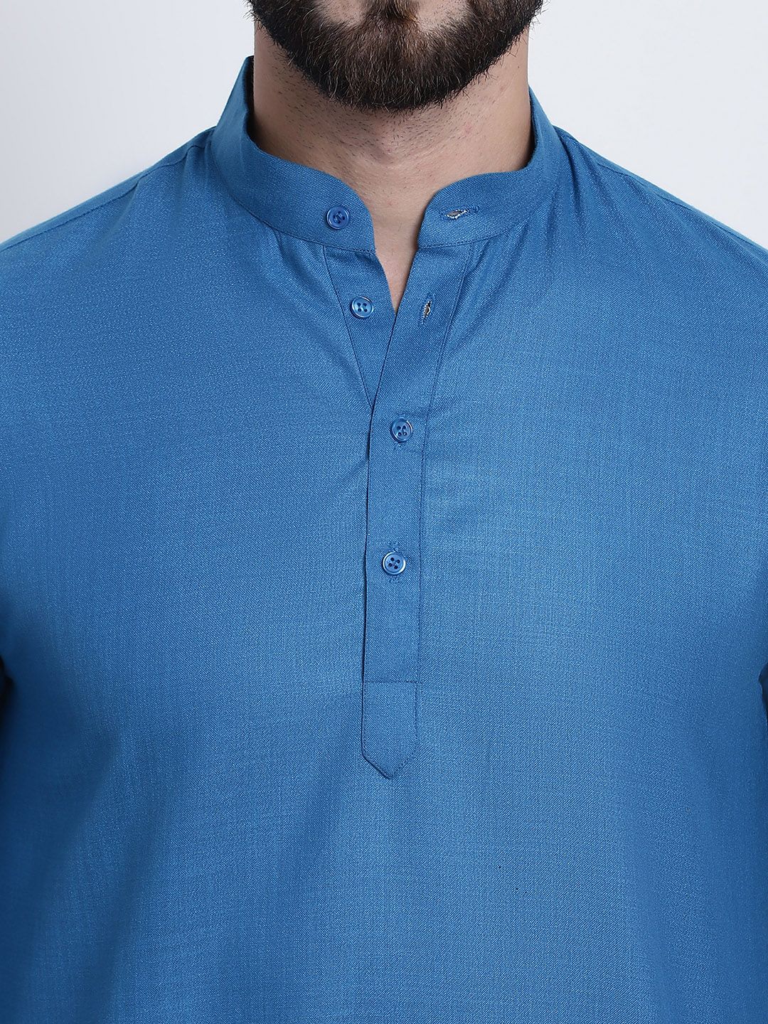Anug by SOJANYA Men Blue Kurta