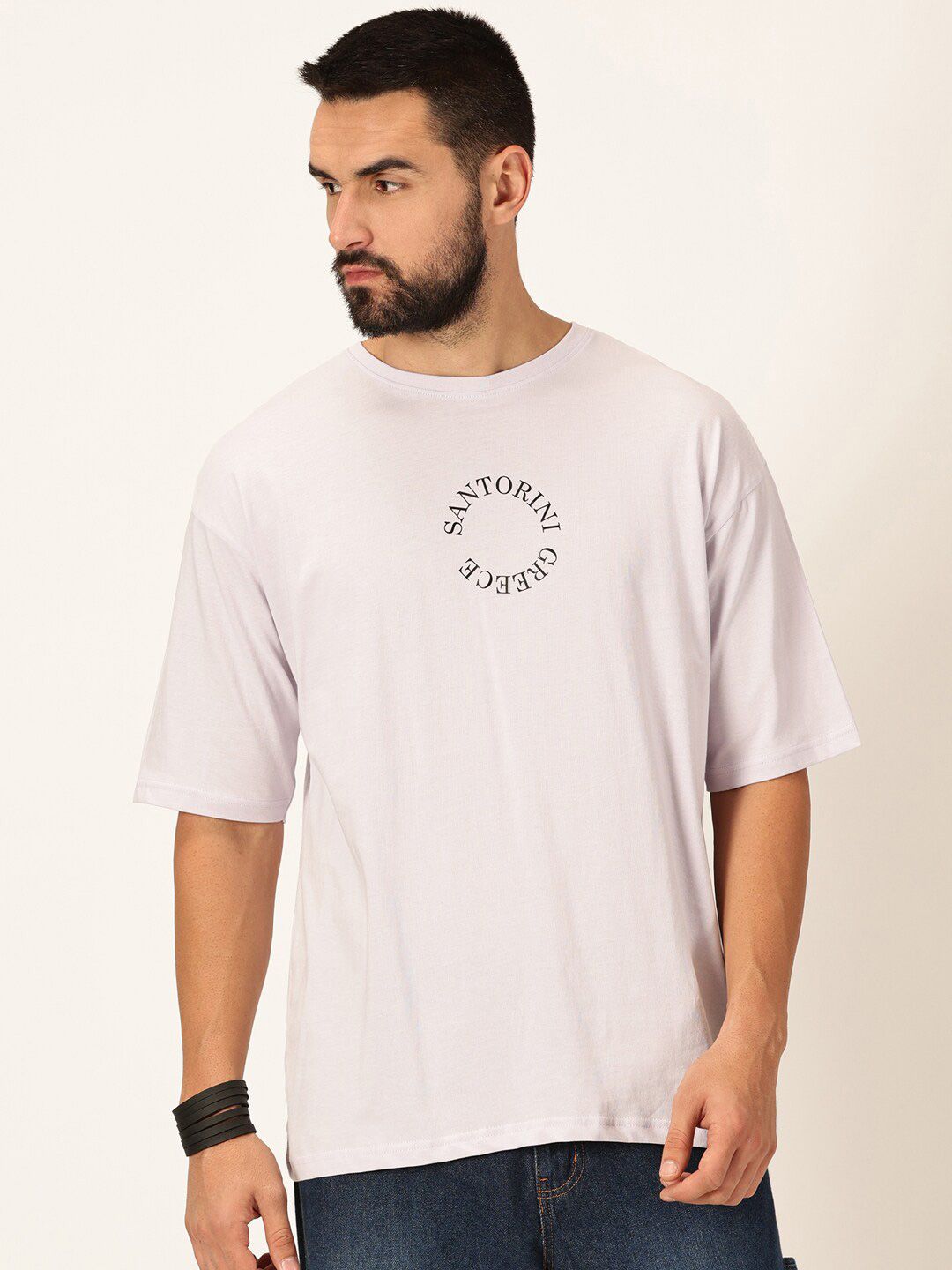 Thomas Scott Round Neck Printed Pure Cotton T-shirt